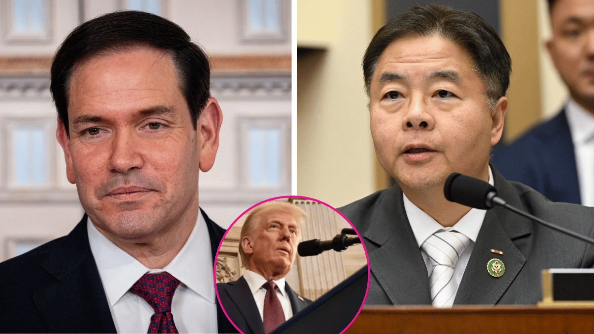 Marco Rubio ; Donald Trump; Ted Lieu 