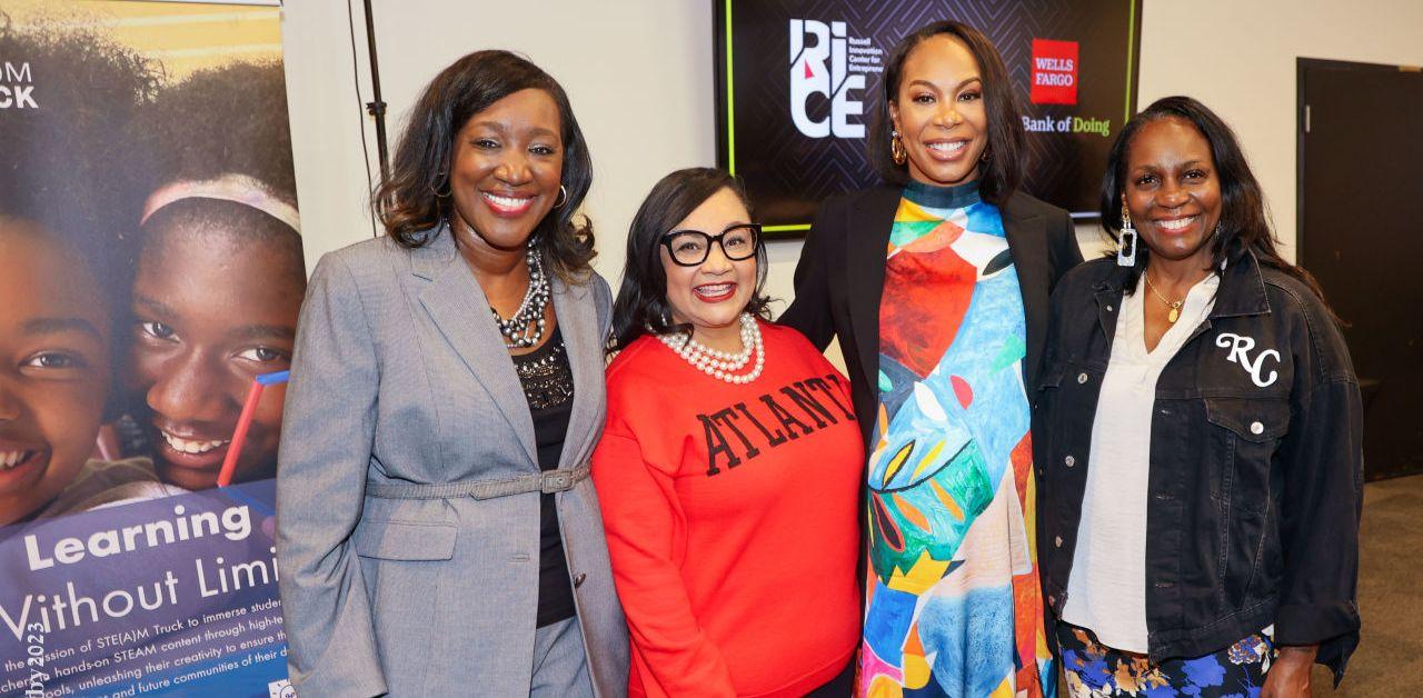 sanya richards ross celebrates black entrepreneurship atlanta