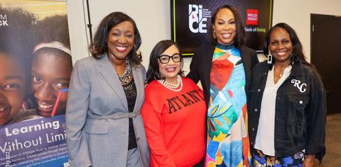 sanya richards ross celebrates black entrepreneurship atlanta