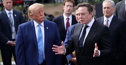 Donald Trump and Elon Musk