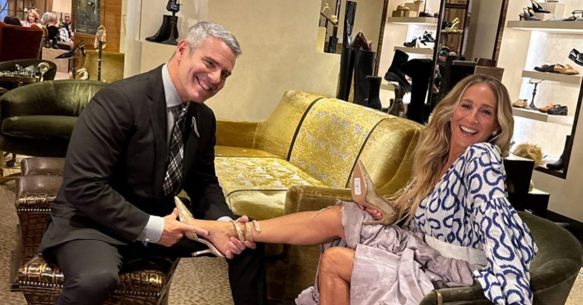 Photo of Andy Cohen and Sarah Jessica Parker