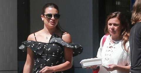 Lea Michele Lunch Floral Romper Photoshero