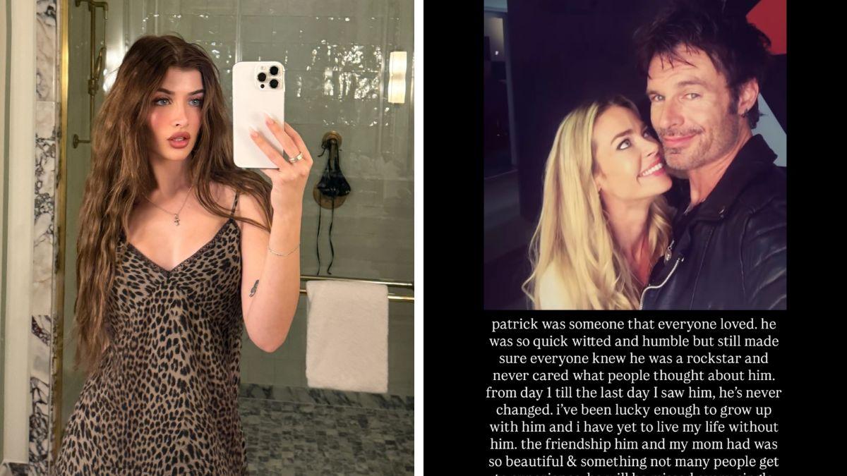 Photo of Sami Sheen said she's was 'lucky enough to grow up' with Patrick Muldoon in her life.