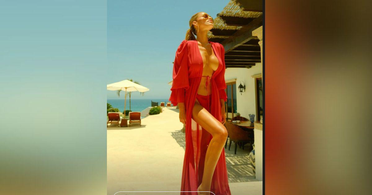 brooks nader flaunts cleavage revealing swimsuit college dropout photos