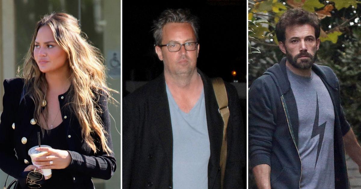 chrissy teigen weighs in ben affleck matthew perry raya tiktok