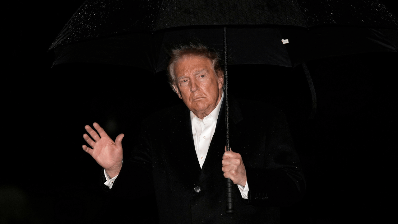Image of Donald Trump's latest appearance fueled health concerns.