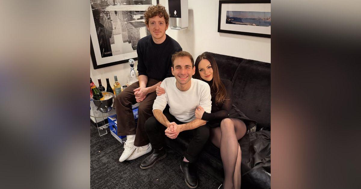 image of Ethan Slater and Ariana Grande shut down breakup rumors backstage at 'SNL.'