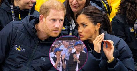 meghan markle prince harry dodgers world series