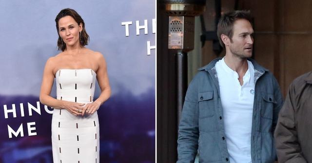 jennifer garner boyfriend john miller rare outing running california