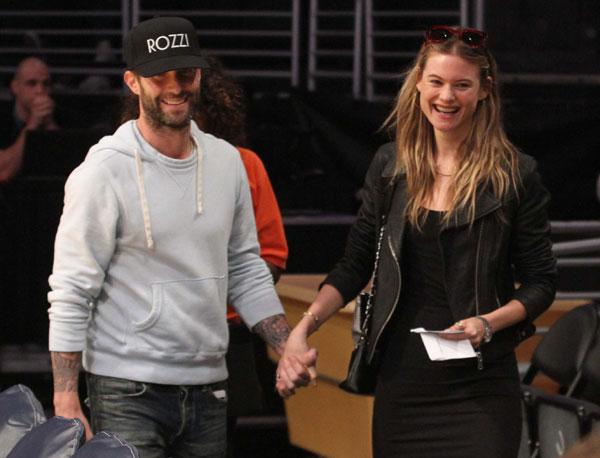 Behati Prinsloo and Adam Levine 02