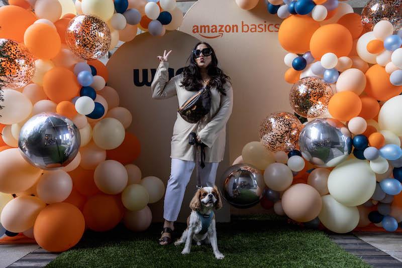 amazon basics dog event claudia theo