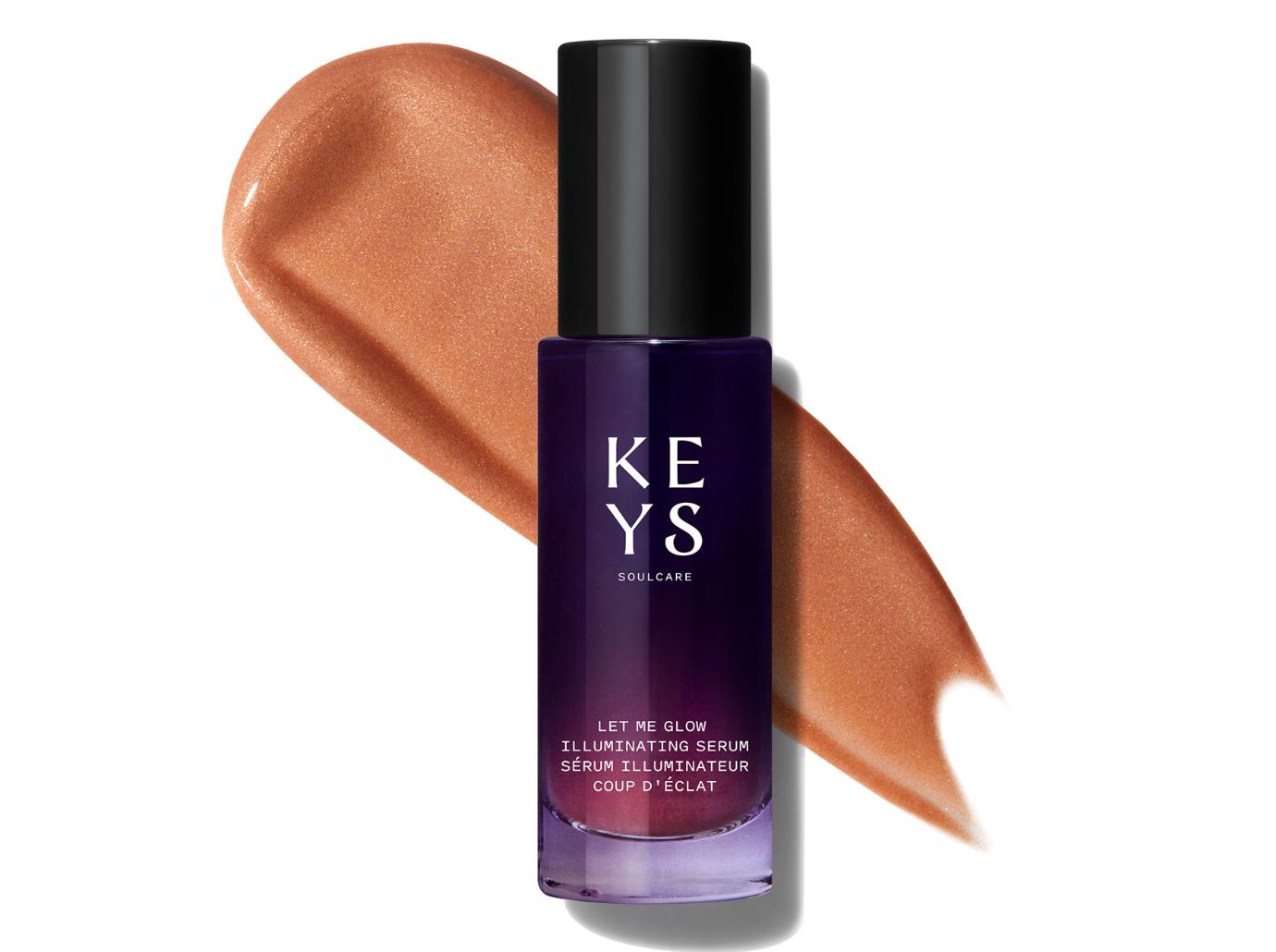 keys let me glow illuminating serum