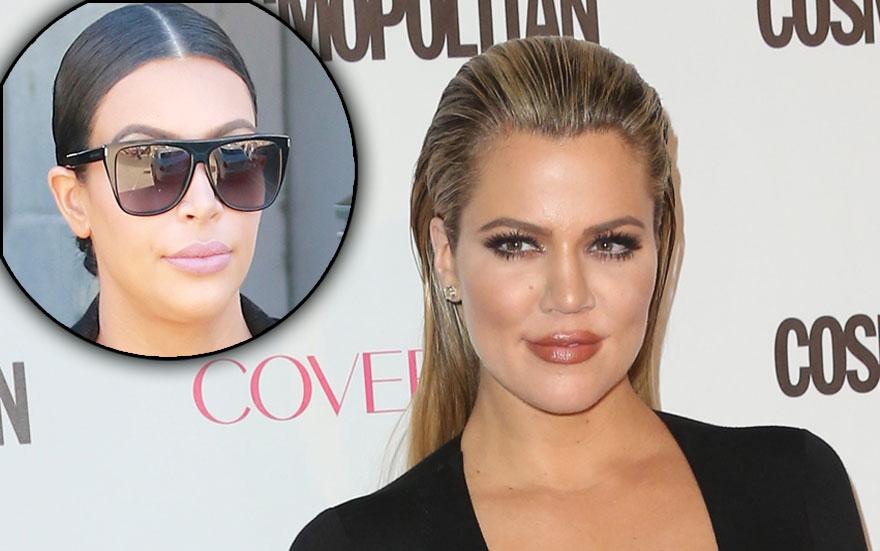 khloe kardashian tells off kim kardashian