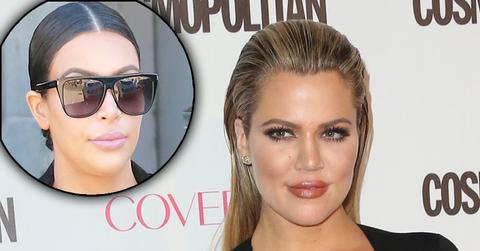 khloe kardashian tells off kim kardashian