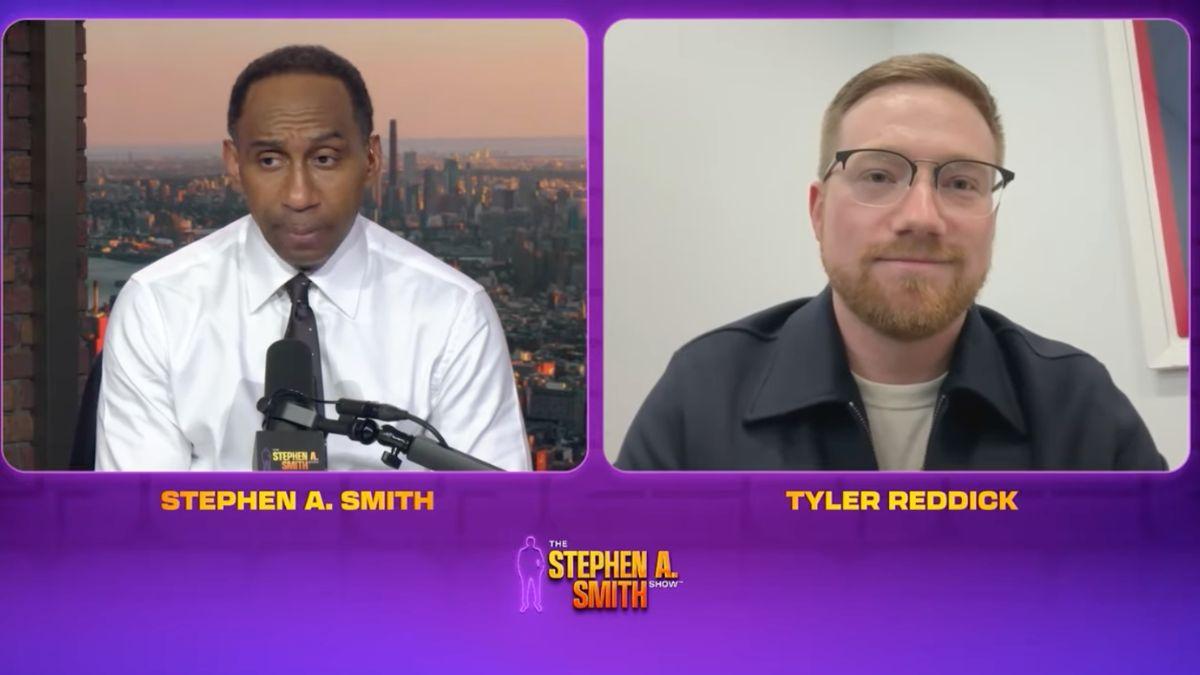 Photo of Tyler Reddick brushed off critics who thought Michael Jordan touched the driver's son inappropriately.