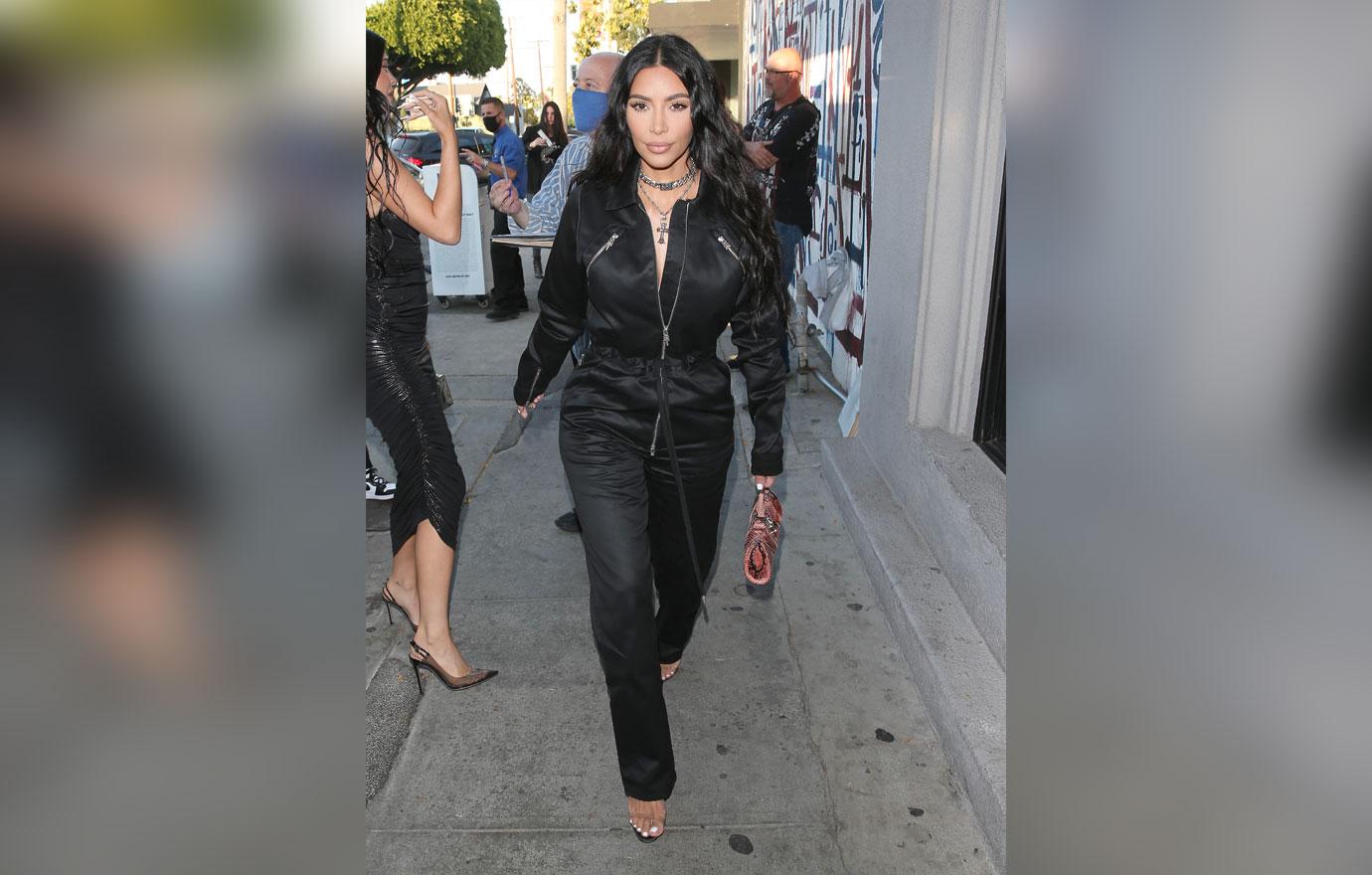 kim kardashian grabs dinner at craigs restaurant in west hollywood