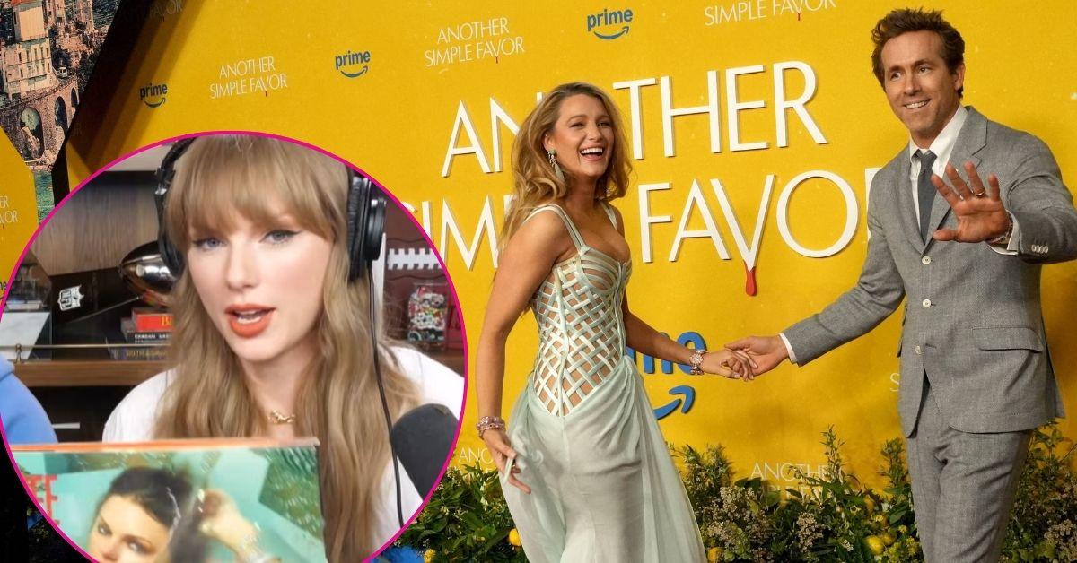Composite Photos of Taylor Swift, Blake Lively and Ryan Reynolds