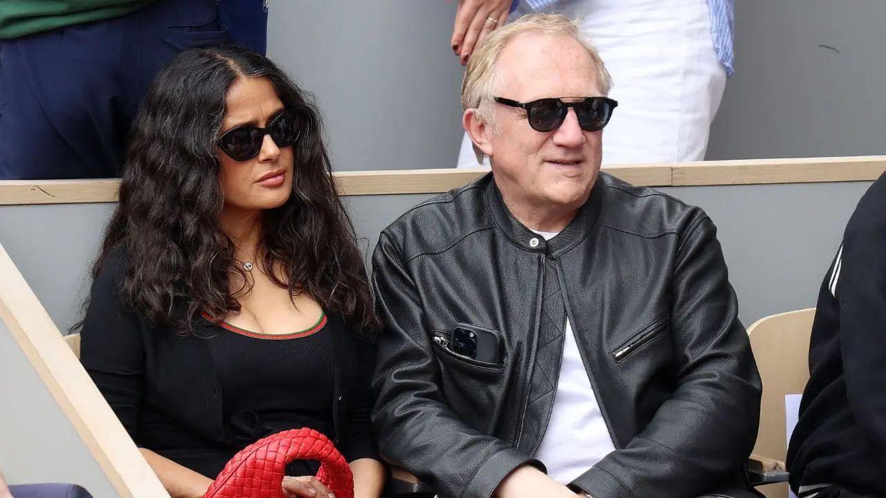 Image of Salma Hayek said she wants her husband, François-Henri Pinault, to say 'wow' when he sees her.