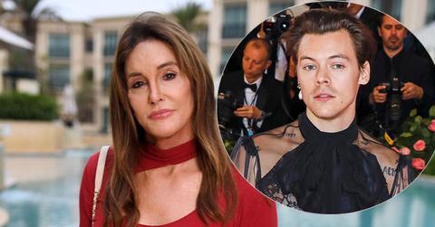 Caitlyn Jenner At Event Harry Styles Inset