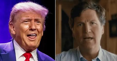 donald trump tucker carlson pp