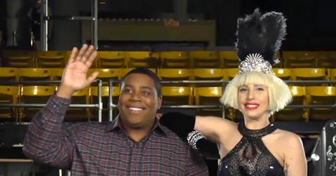 Lady Gaga Kenan Thompson SNL