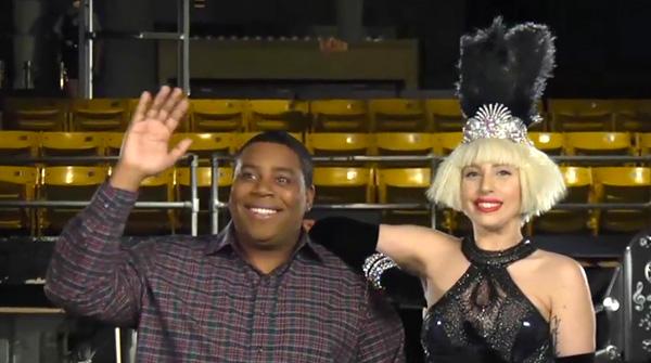 Lady Gaga Kenan Thompson SNL