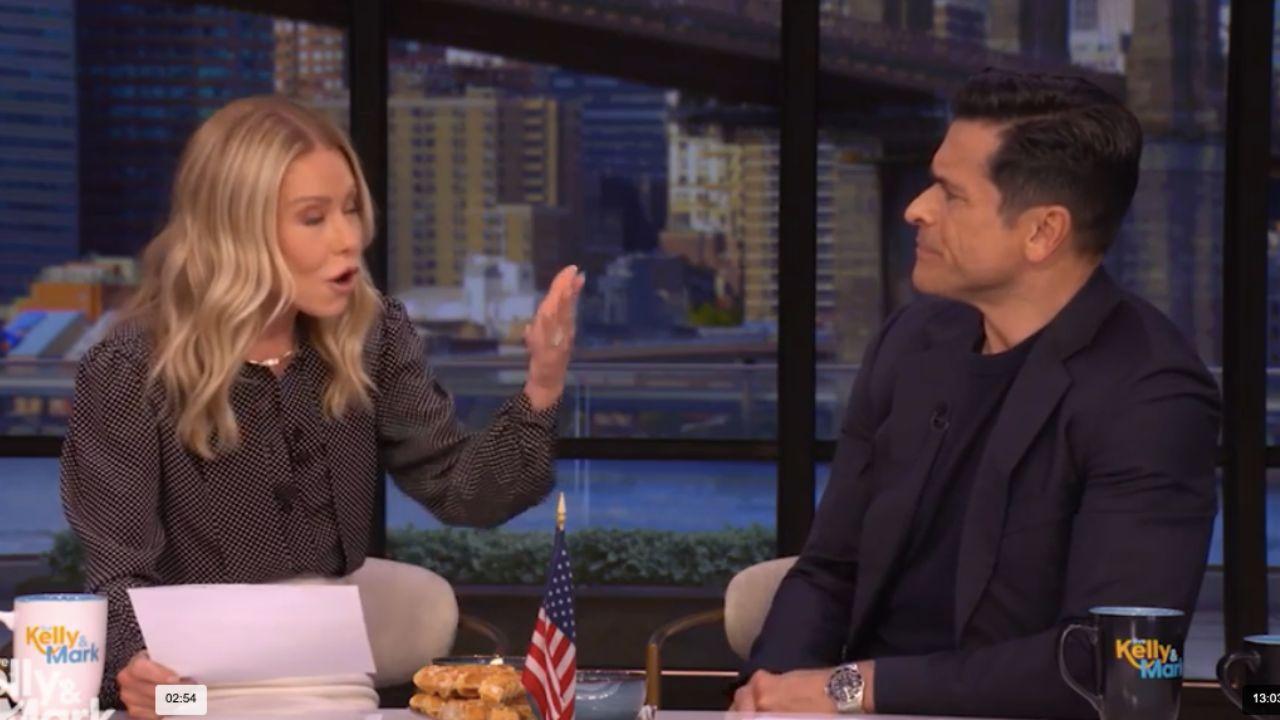 Image of Kelly Ripa said giving money to adult kids is like 'feeding a stray cat.'