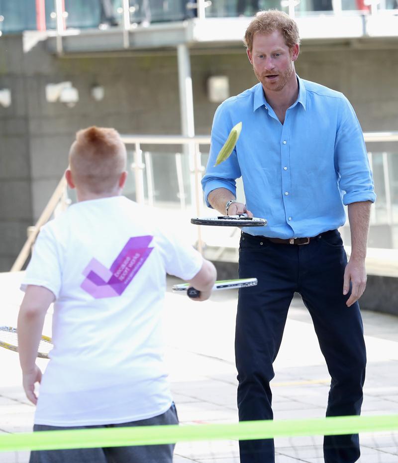 prince harry official visits appearances