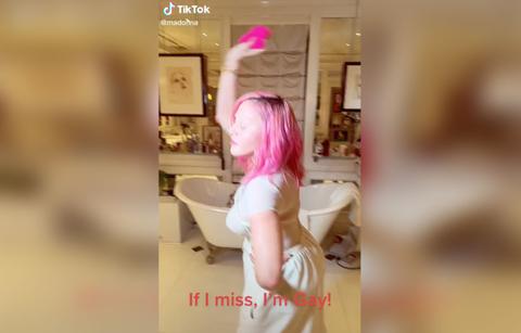 madonna seemingly comes out as gay