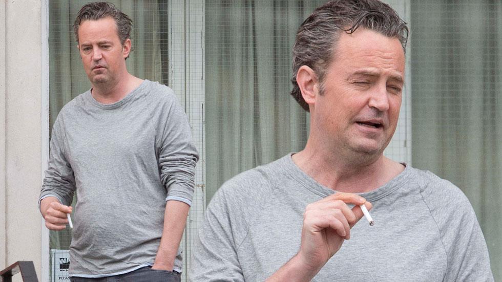 Matthew Perry Disheveled Friends Reunion Feud