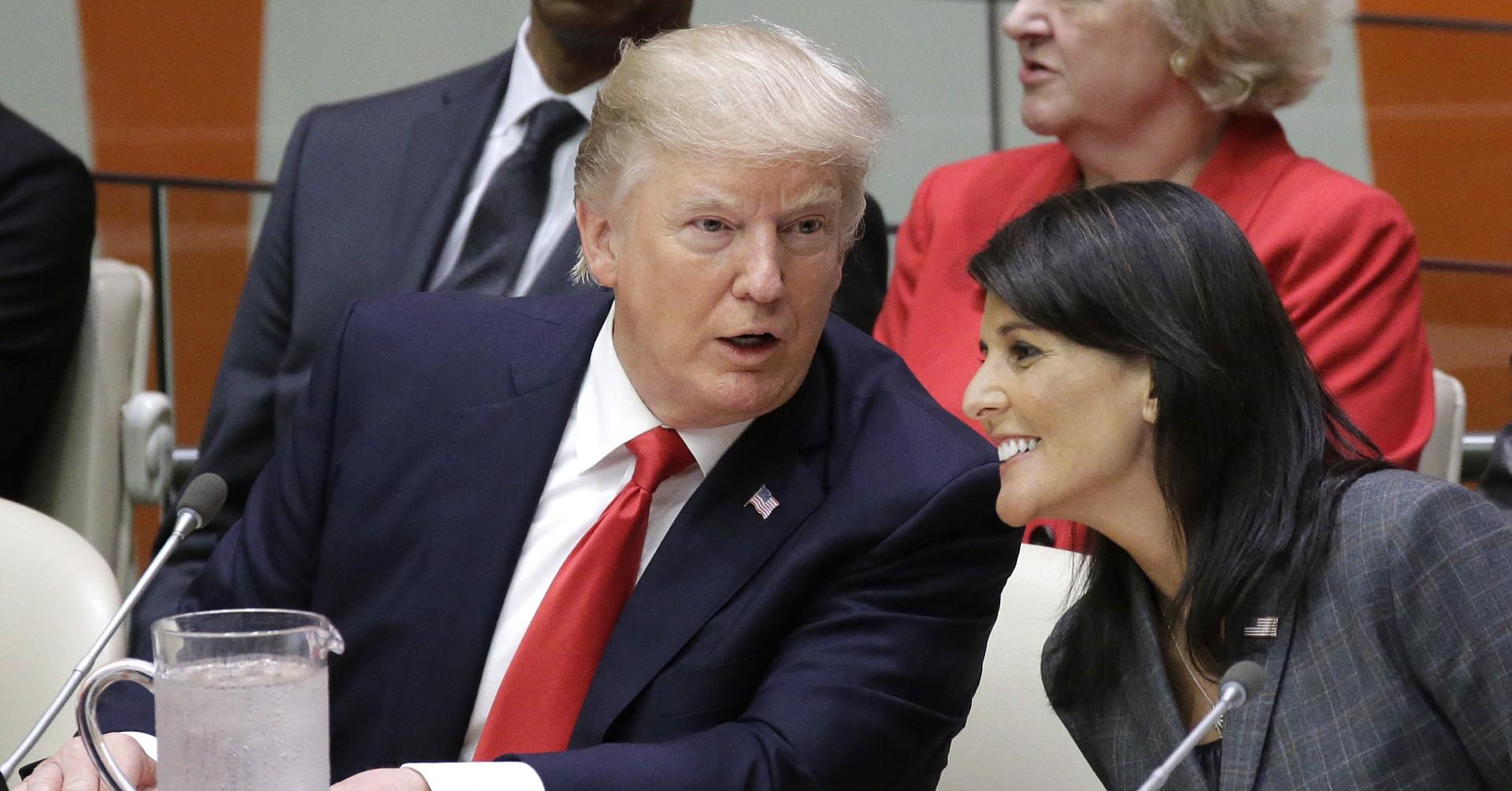 nikki haley slammed donald trump declares not making her part of new administration