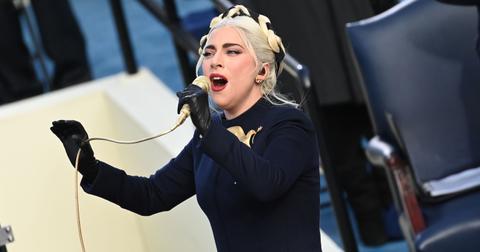 lady gaga inauguration national anthem video