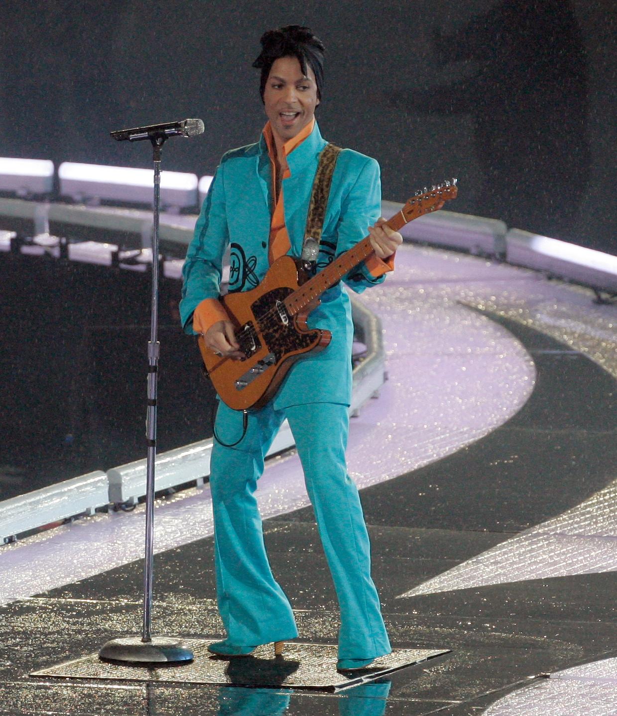 FILE PHOTOS &#8211; Prince Rogers Nelson The artist known as Prince has died at 57 on April 21, 2016. Prince is pictured here at Super Bowl XLI &#8211; Indianapolis Colts vs Chicago Bears &#8211; Half Time Show in Miami 2007