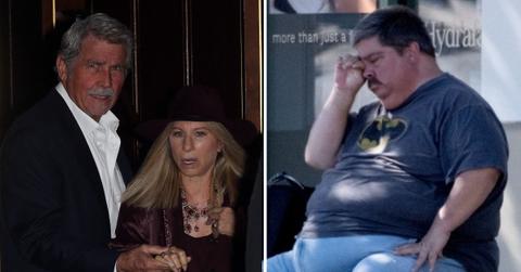 A photo of Barbra Streisand with James Brolin and a picture of his son Jess Brolin.