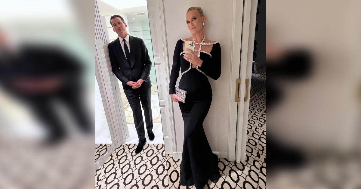 image of Molly Sims shares three kids with husband Scott Stuber. 