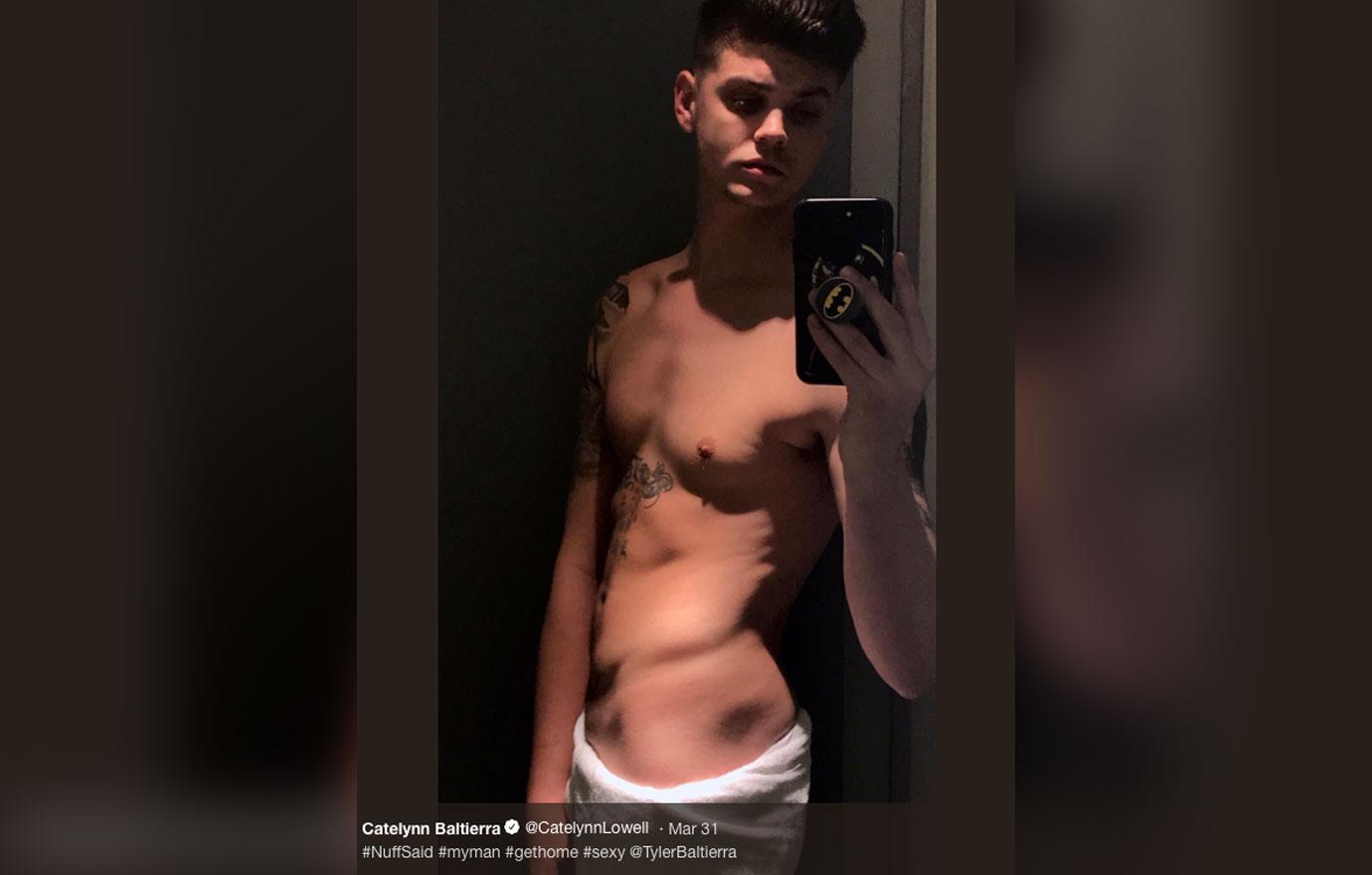Tyler Baltierras Naked Photo Is Released By His Wife Catelynn Lowell 2361