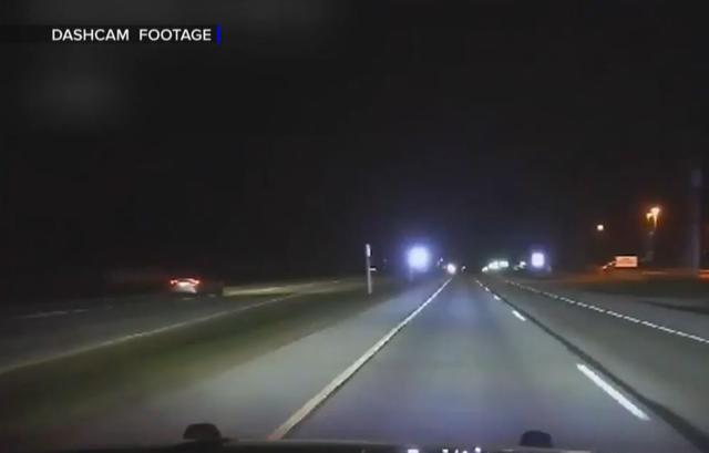 Stolen Car Drives On Wrong Side Of Road In Daring 3 A.M. Police Chase