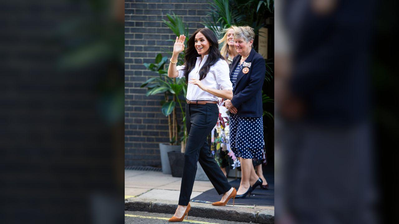 Image of Meghan Markle said Princess Lilibet helped her to become brave.
