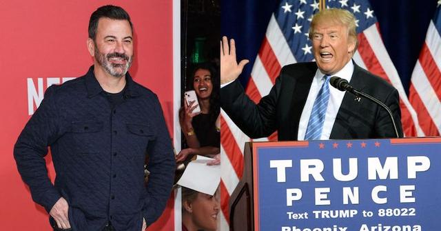 jimmy kimmel donald trump kill rival
