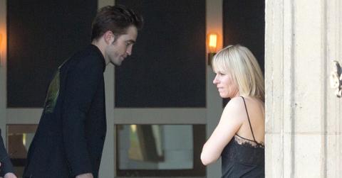 *EXCLUSIVE* Rob Pattinson gets flirty with a mystery blonde