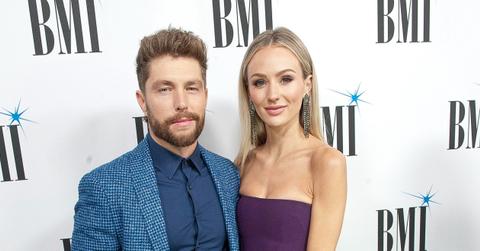 Chris Lane and Lauren Bushnell at the BMI Country Music Awards 2019