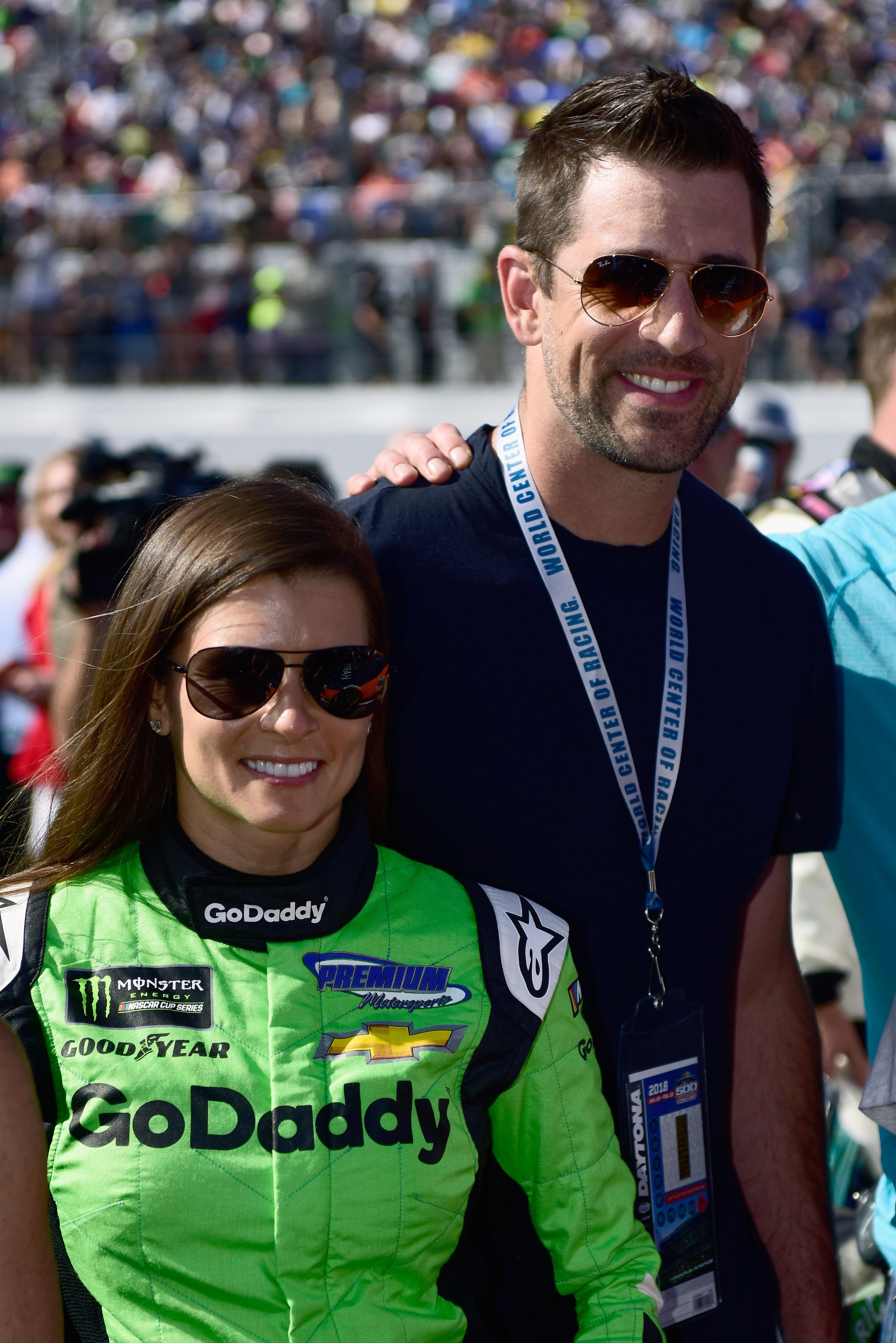 Aron rodgers danica patrick relationship