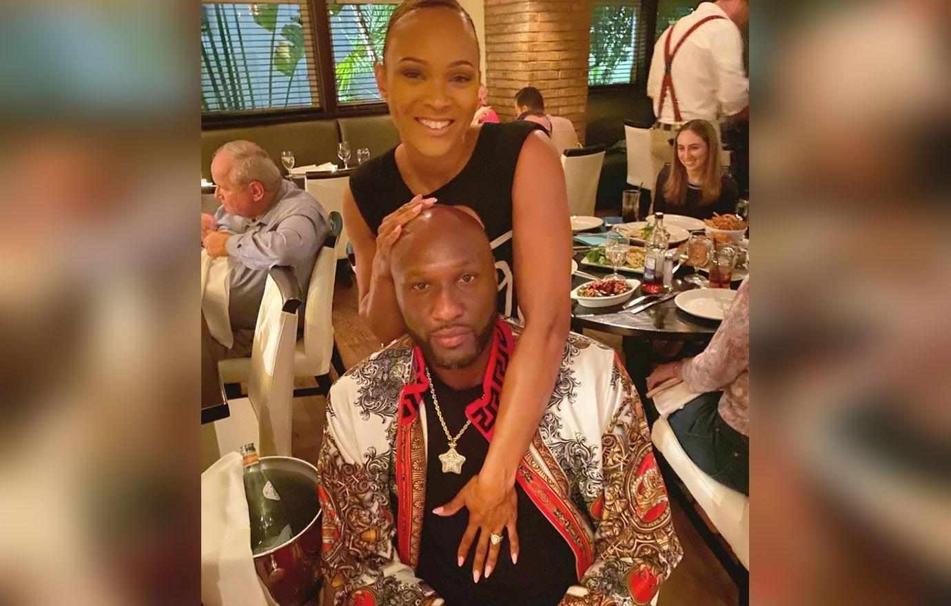 Lamar Odom And Sabrina Parr After Proposal Celebrity Engagement Rings