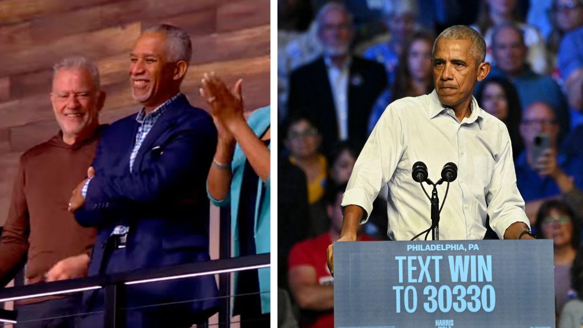 Photo of Whoopi Goldberg's co-hosts agreed the man looked like the former president.