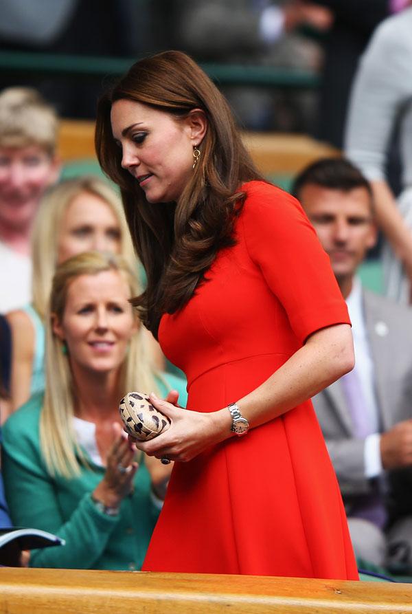 Kate middleton prince william date wimbledon 2015