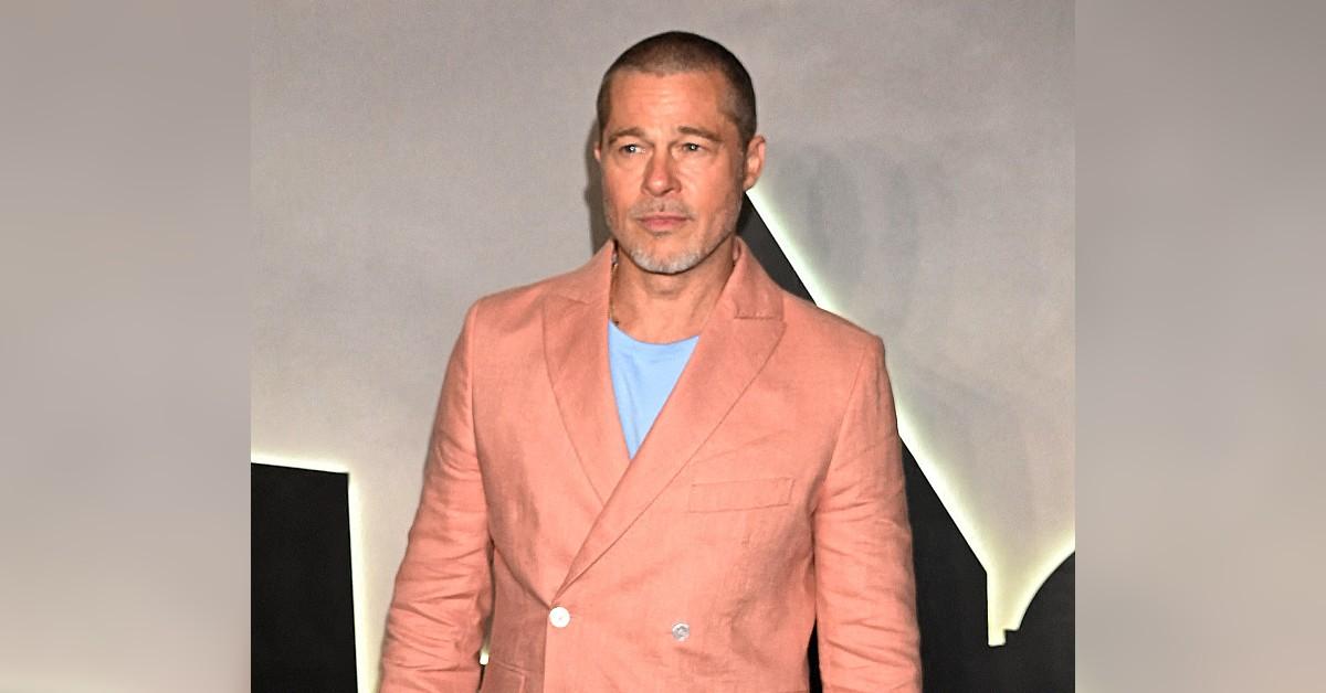 Image of Brad Pitt was rumored to have gotten a facelift.