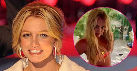 britney spears bikini nip slip clip