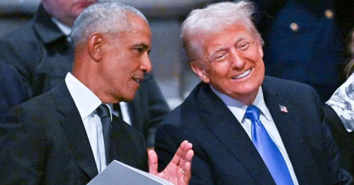 photo of Barack Obama and Donald Trump