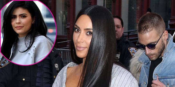 Kim Kardashian &amp; Simon Huck Step Out In NYC