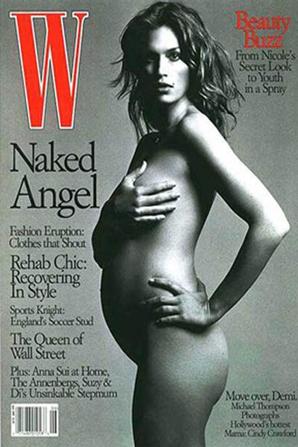 Cindy crawford scandalous baby bump